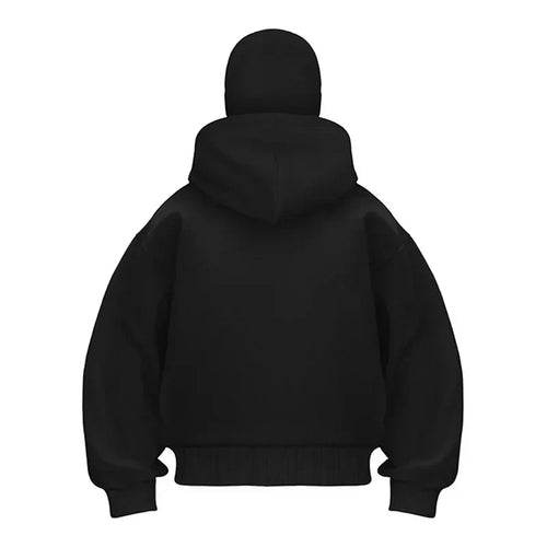 MSKD Premium Unisex Zip-Hoodie mit Maske für urbanen Streetwear Style
